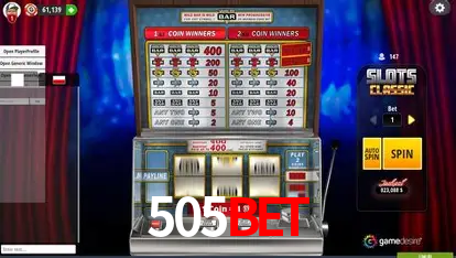 Descubra o Mundo do Cassino Online com 505bet